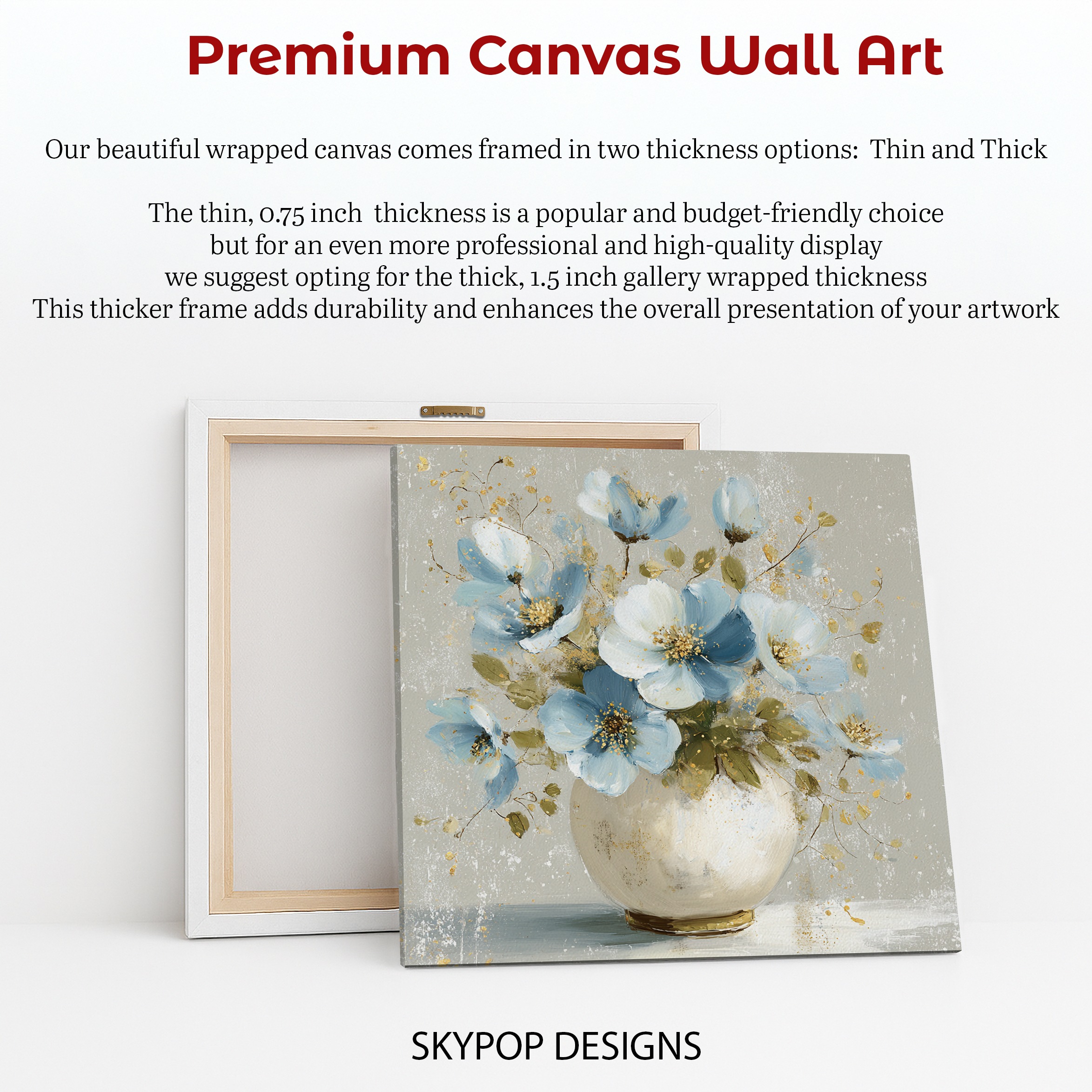 6.jpg Blue Blossoms Vase Art