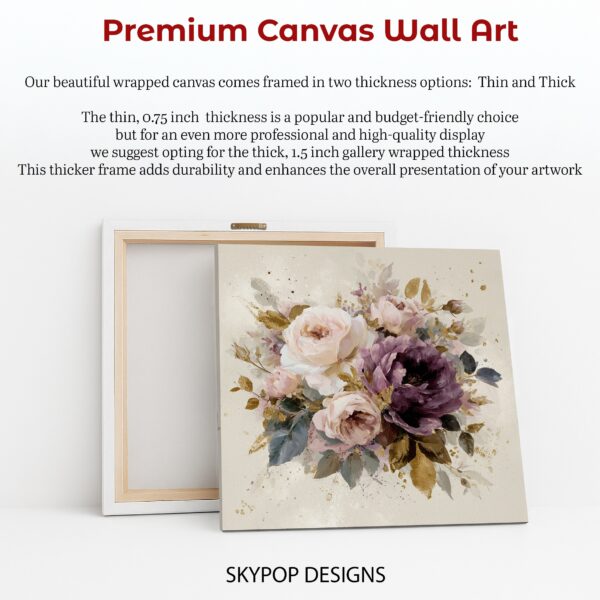 Elegant Floral Bouquet Art