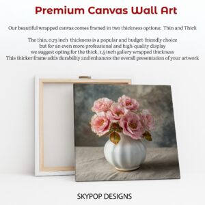 Pink Rose Bouquet Art