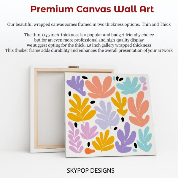Pastel Abstract Floral Art