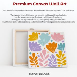 Colorful Floral Abstract Art
