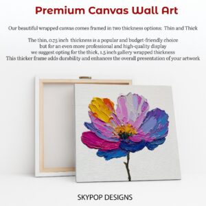 Vibrant Flower Art