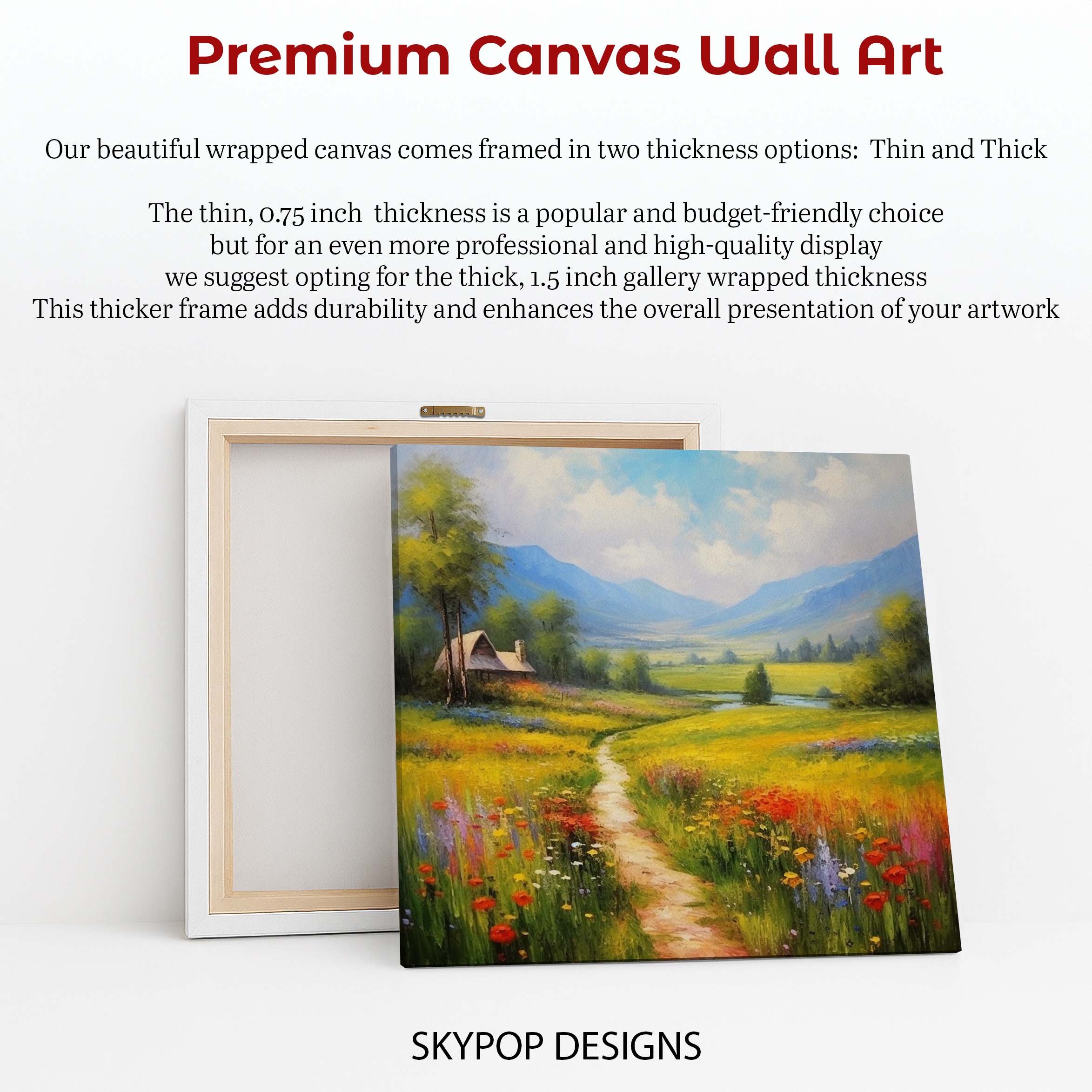 6.jpg Mountain Valley Flower Path Art