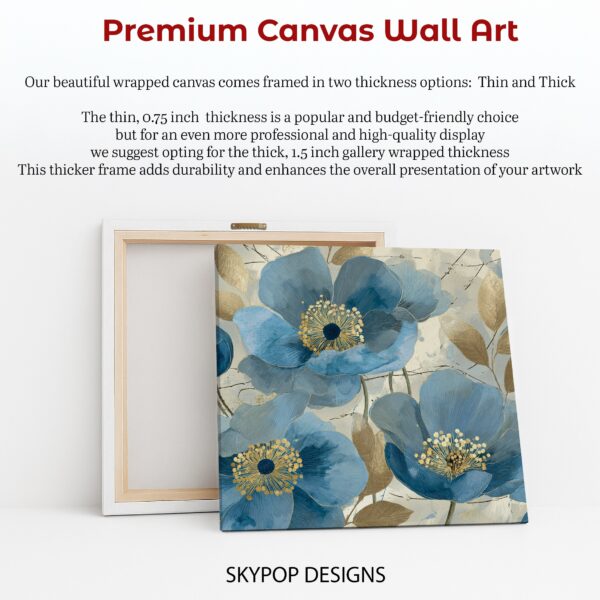 Blue Poppy Art