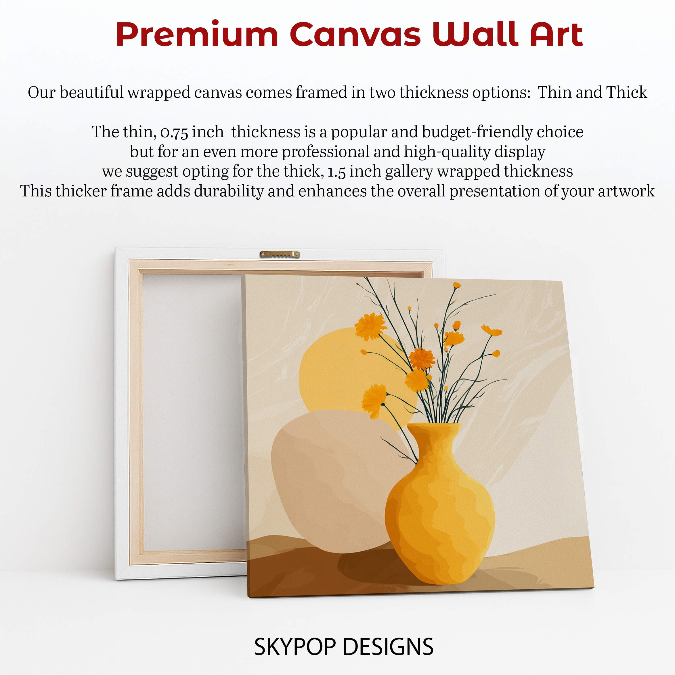 6.jpg Golden Blossoms Vase Art