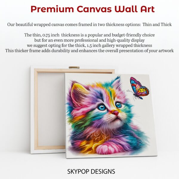 Rainbow Cat Art