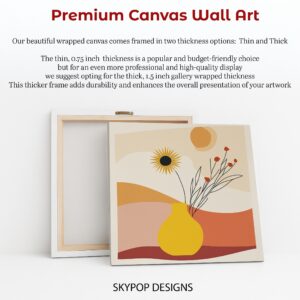 Sunflower Vase Art
