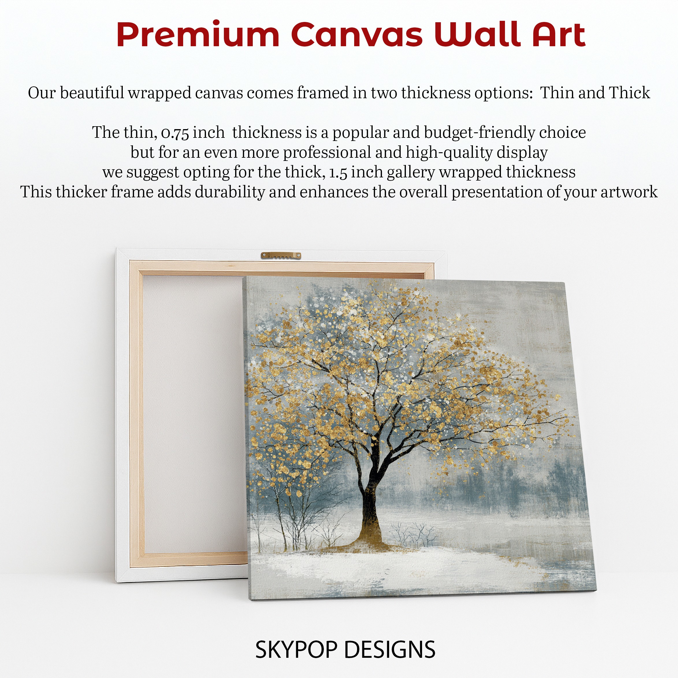 6.jpg Golden Winter Tree Art