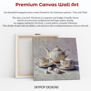 Elegant Tea Set Art