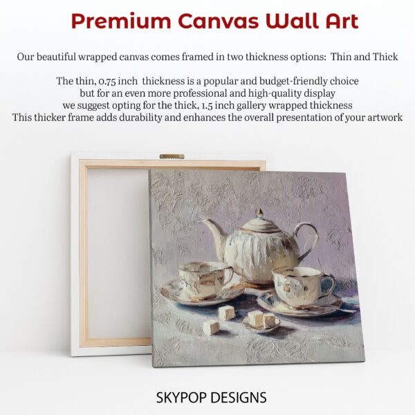 Elegant Tea Set Art