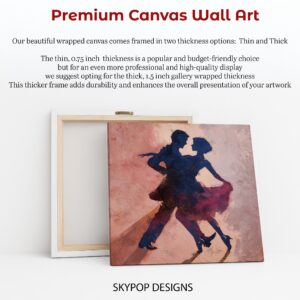 Passionate Tango Dance Art