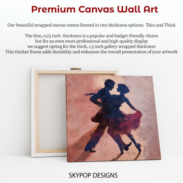 Passionate Tango Dance Art