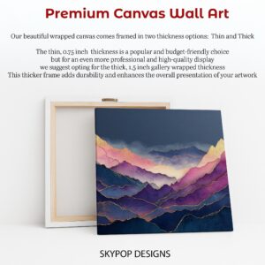 Ethereal Mountain Art