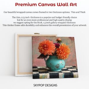 Dahlia Bouquet Art