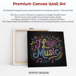 I Love Music Art