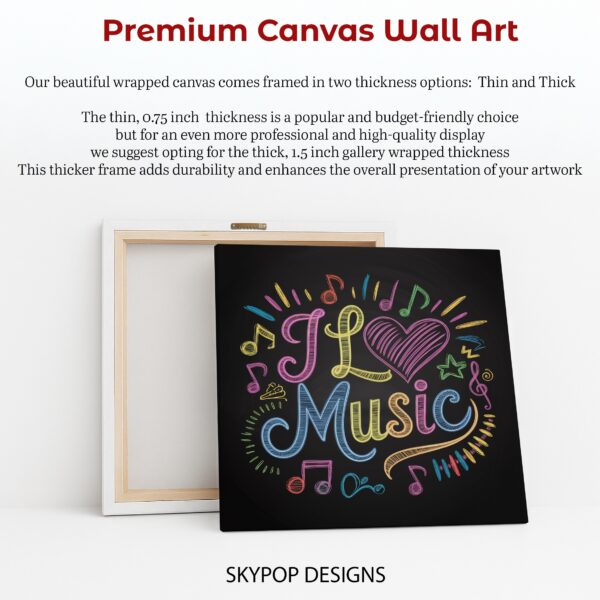I Love Music Art