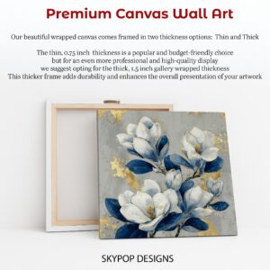Blue Magnolia Art