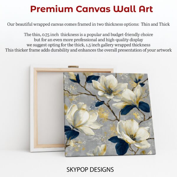 Elegant Magnolia Bloom Art