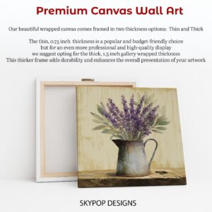 Lavender Bouquet Art