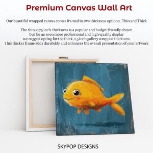 Happy Goldfish Art