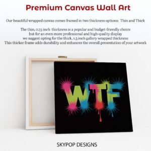 Explosive WTF Typography Art