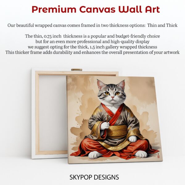 Samurai Cat Art