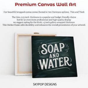 Soap and Water Art