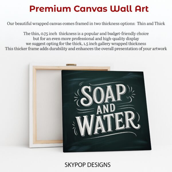 Soap and Water Art