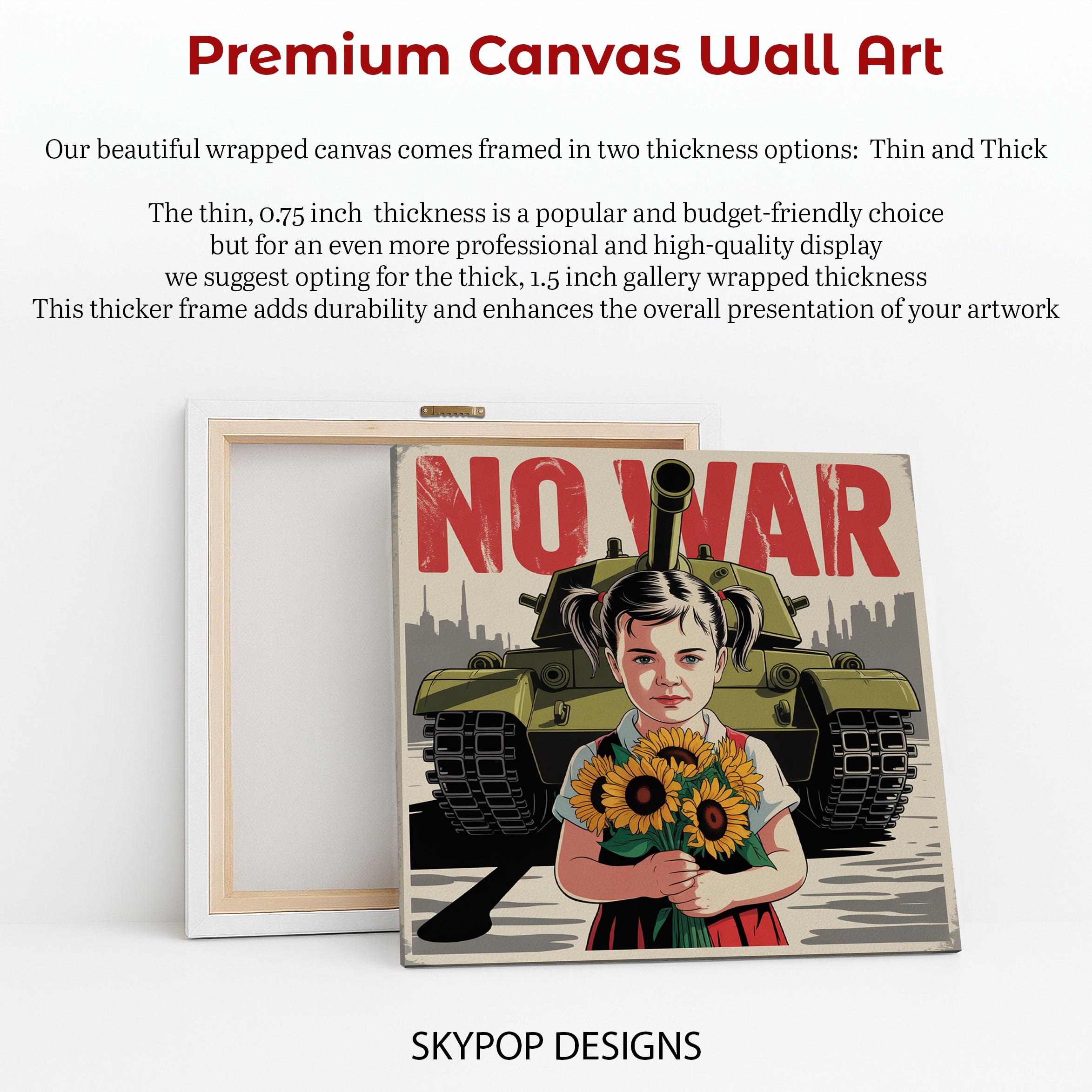 6.jpg No War Sunflower Art