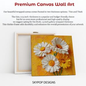 Daisy Sunburst Art