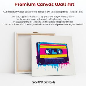 Retro Cassette Art