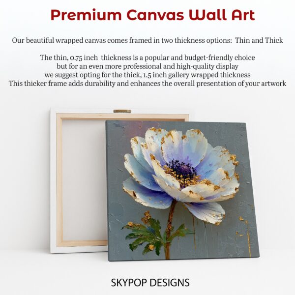 Ethereal Anemone Bloom Art