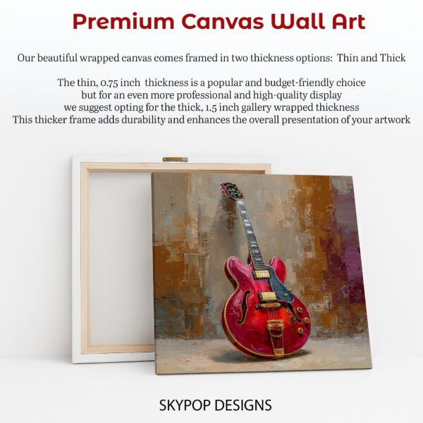 Classic Electric Guitar Art
