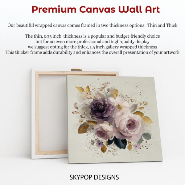 Elegant Floral Bouquet Art
