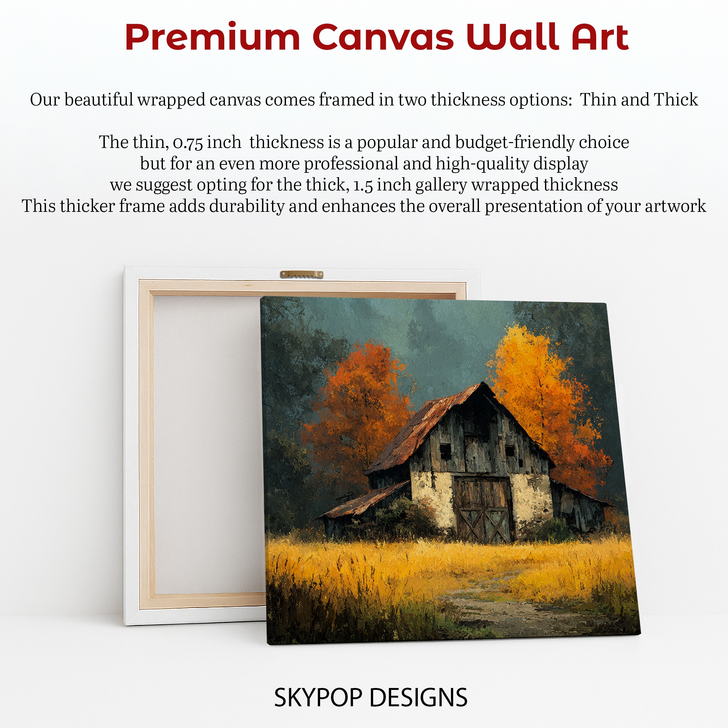 6.jpg Rustic Autumn Barn Art