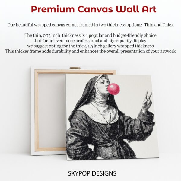 Bubblegum Nun Art