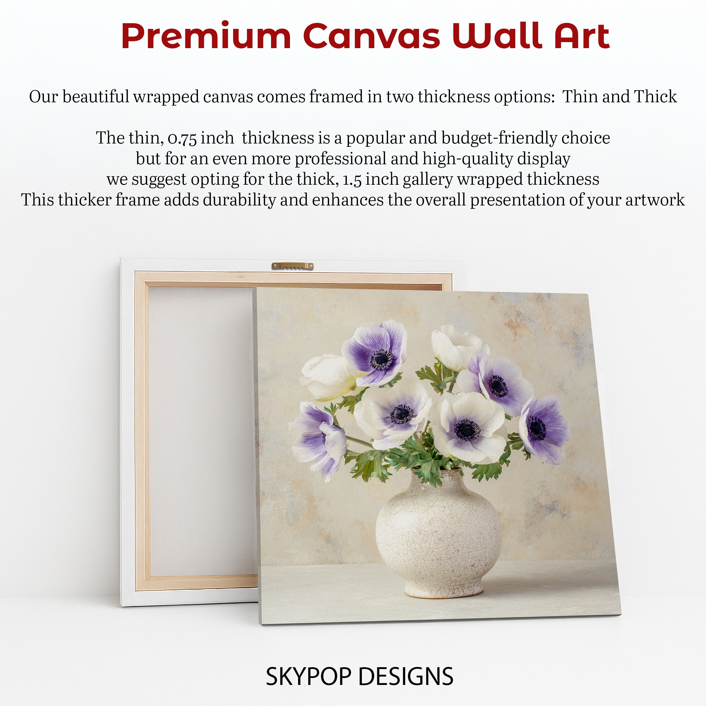 6.jpg Purple Anemone Bouquet Art
