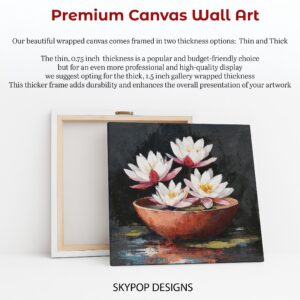 Lotus Flower Bowl Art
