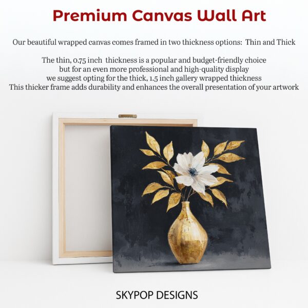 Golden Bloom Art