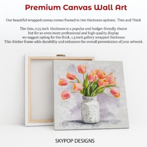 Tulip Bouquet Art