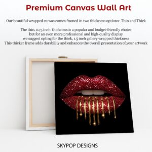 Glamorous Lips Art