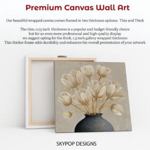 Golden Tulips Art