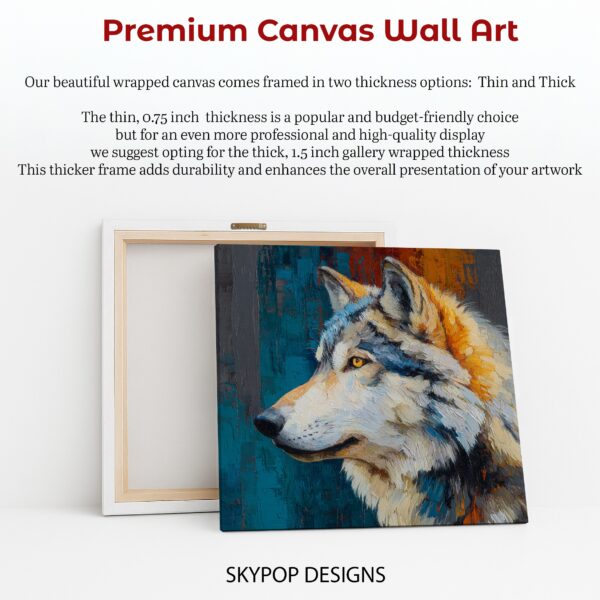 Wolf Portrait Art