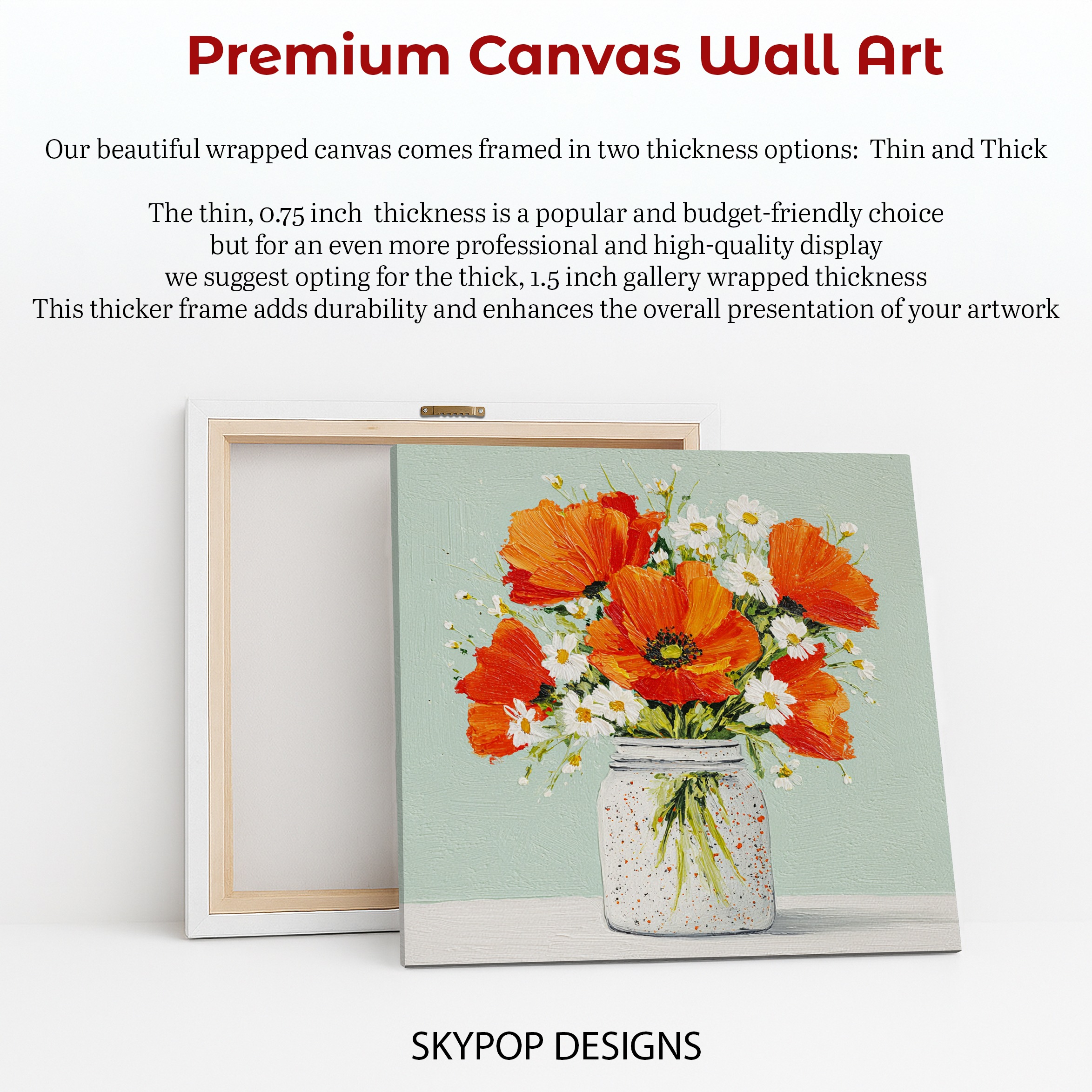 6.jpg Vibrant Poppy Bouquet Art