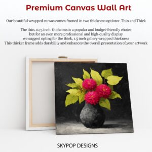 Dahlia Bouquet Art