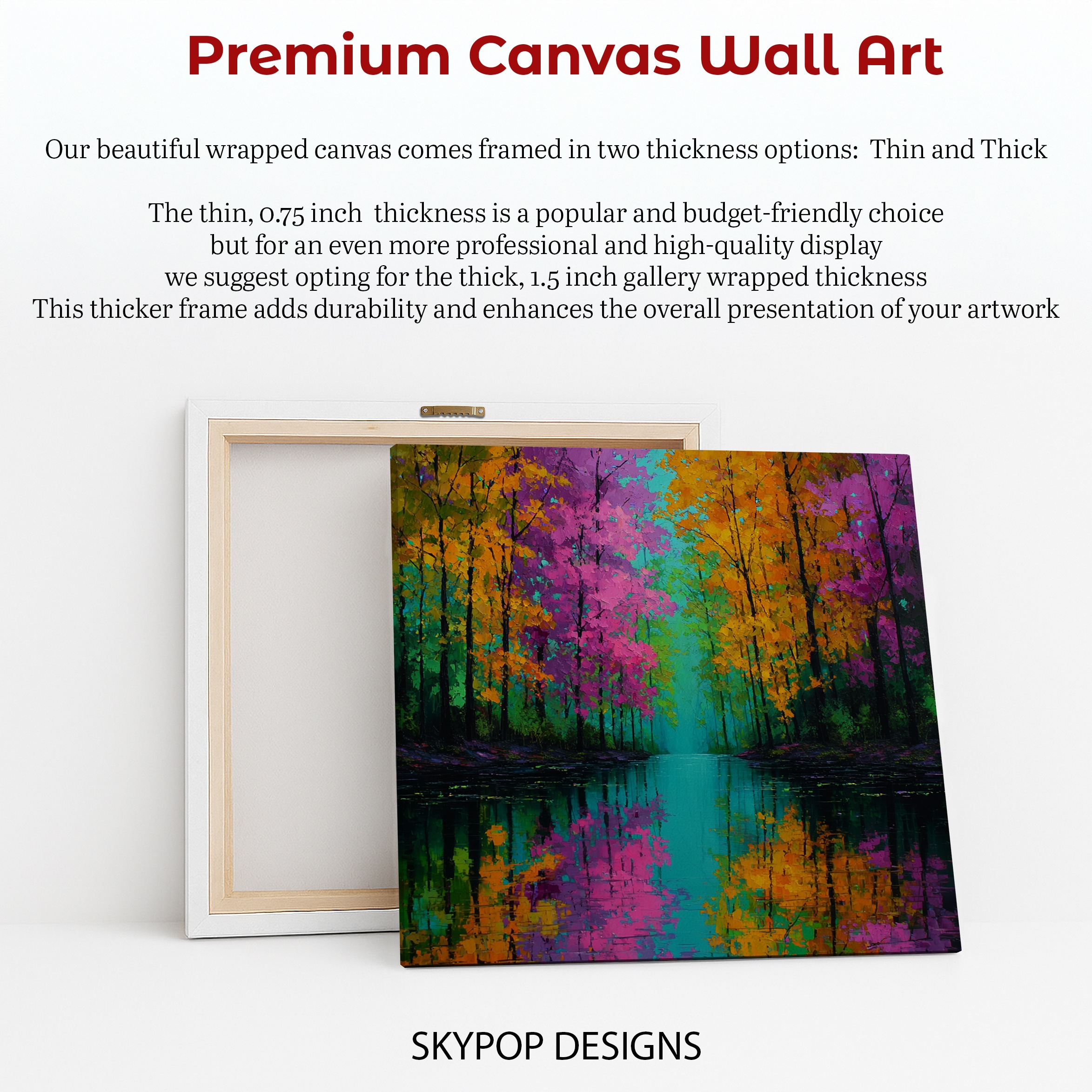 6.jpg Vibrant Forest Reflection Art