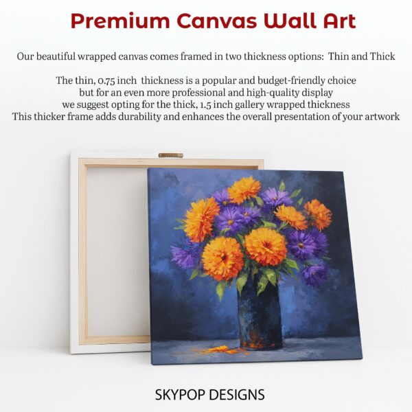 Vibrant Floral Bouquet Art