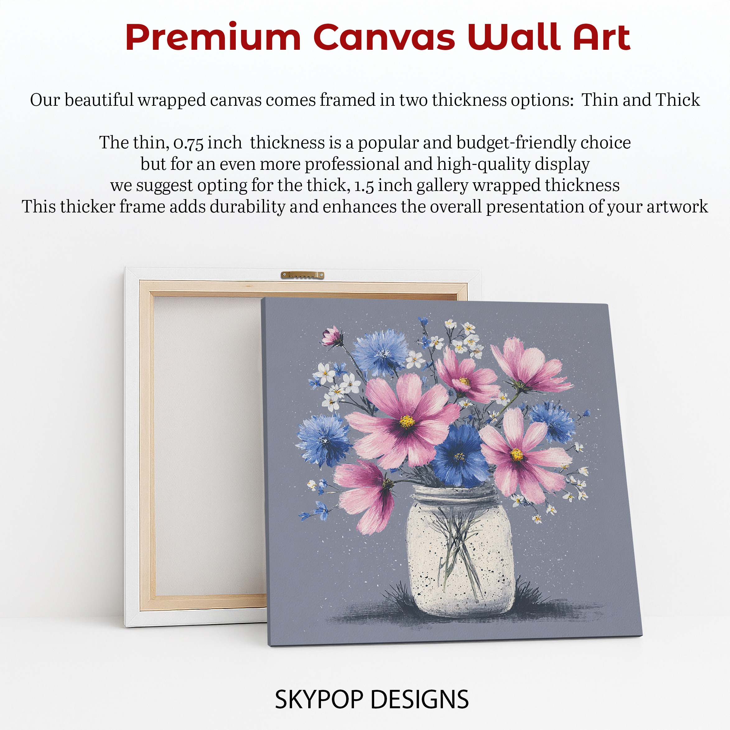 6.jpg Mason Jar Flower Bouquet Art