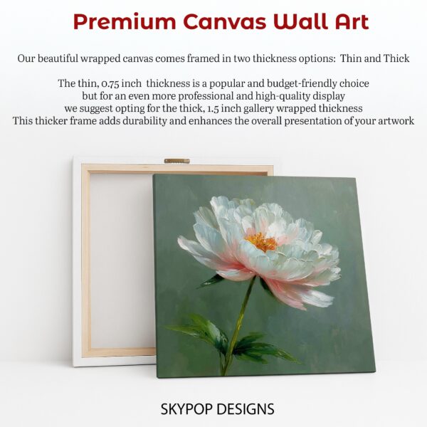 Peony Bloom Art