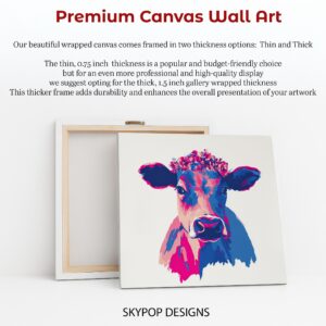 Cow Floral Art